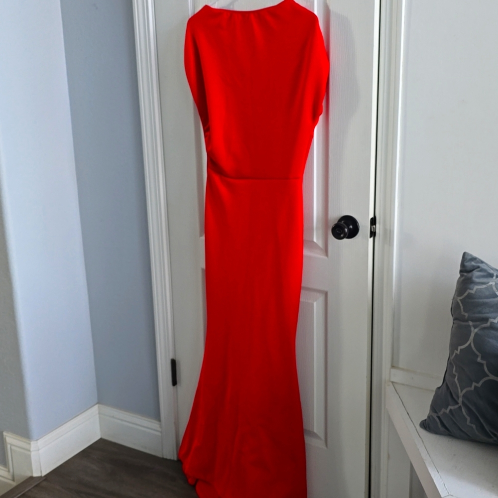 Scuba Knit Formal Dress